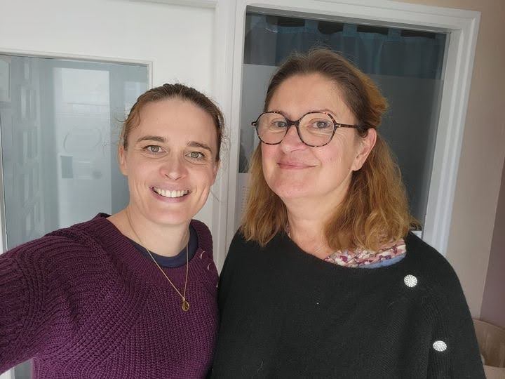 Anne Mayer et Mélanie Schmidt